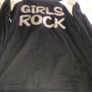 Girls rock shirt